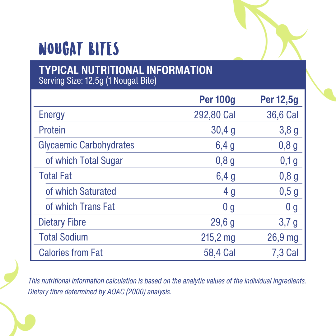 Nougat Bites 8's (Banana) 100g