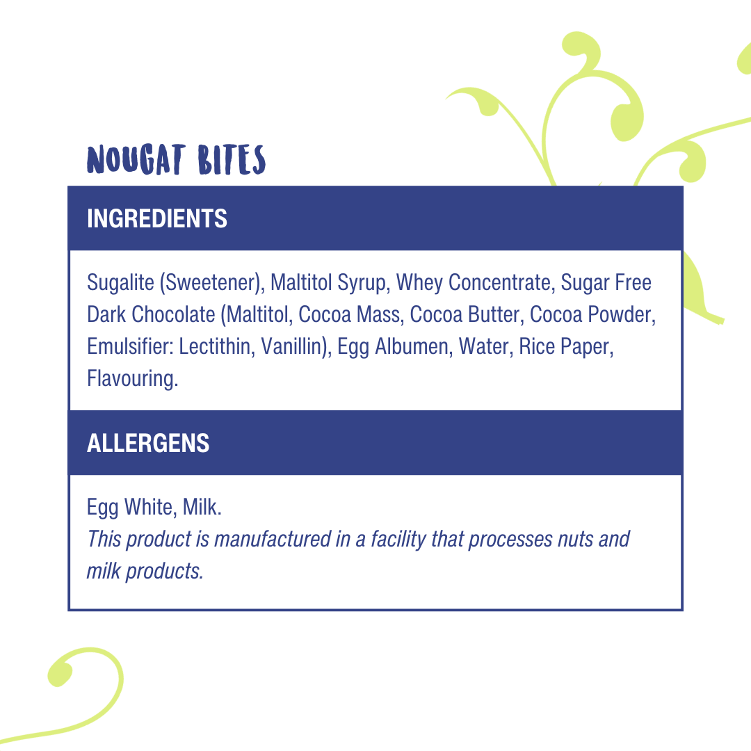 Nougat Bites 8's (Chocolate) 100g
