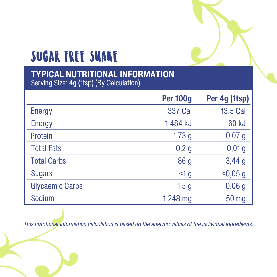 Sugar Free Shake (Banana) 145g