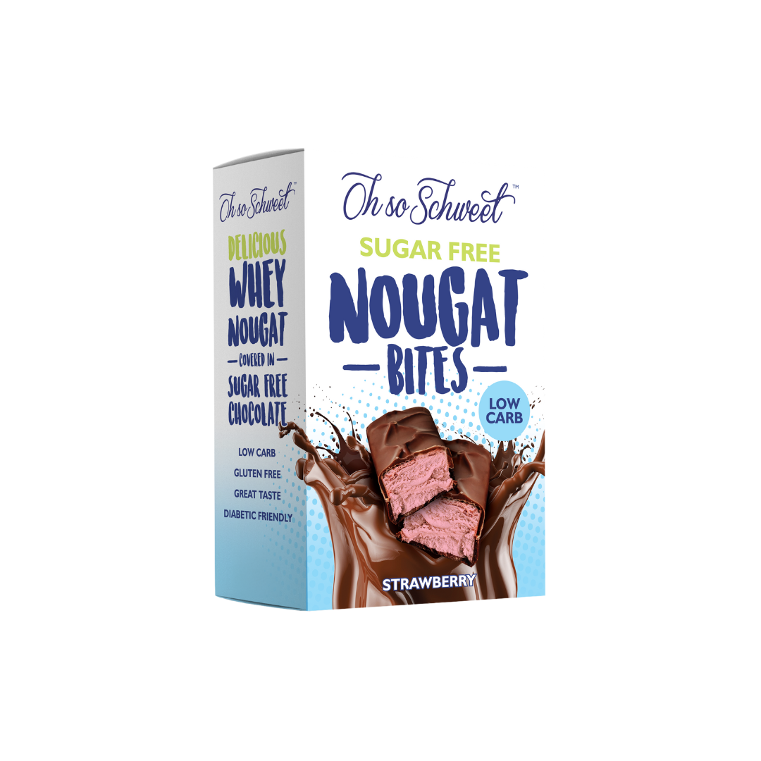 Nougat Bites 8's (Strawberry) 100g