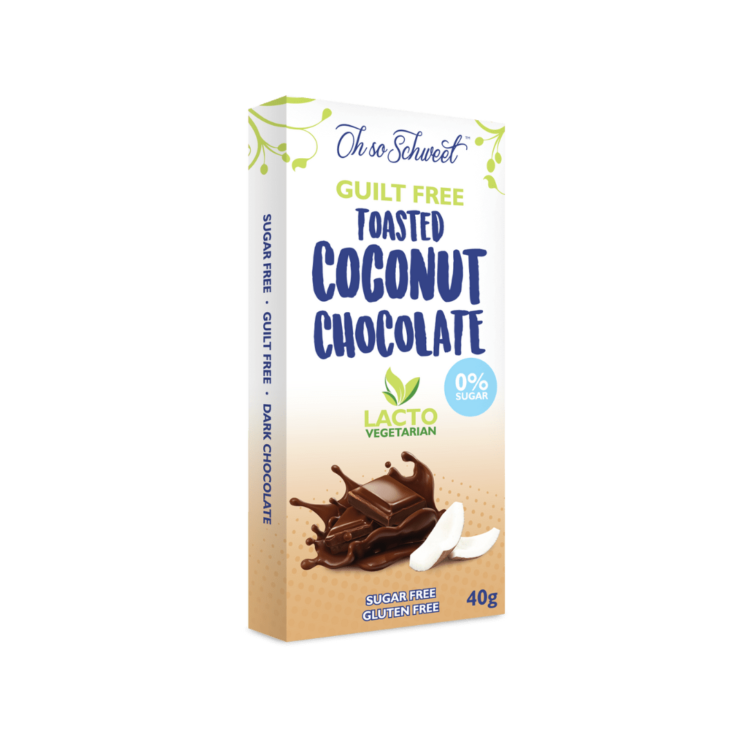 Chocolate Slab (Toasted Coconut) 40g